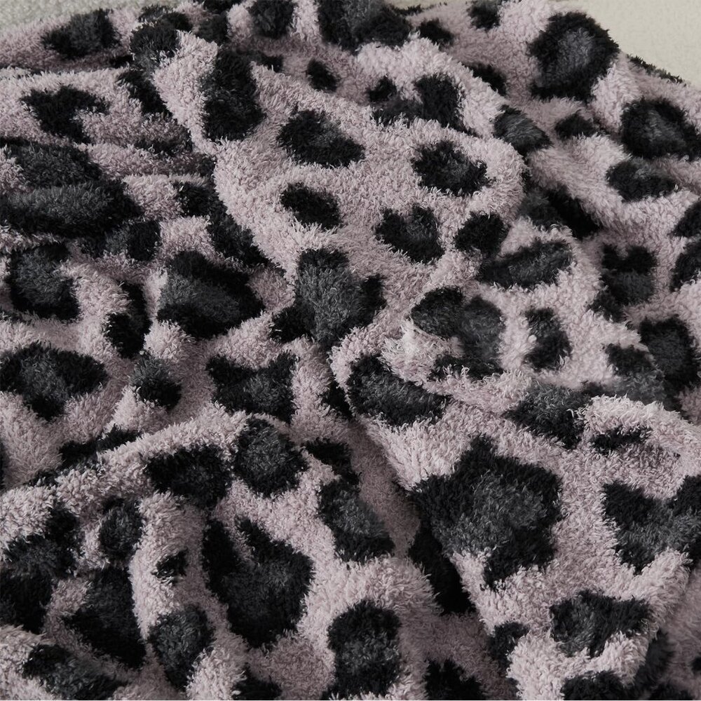 Leopard Throw Blanket 50"*60" - Picture 6 of 8